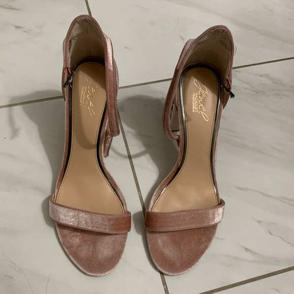 Jewel by Badgely Mischka Alfreda Velvet Sandal - Picture 4 of 8